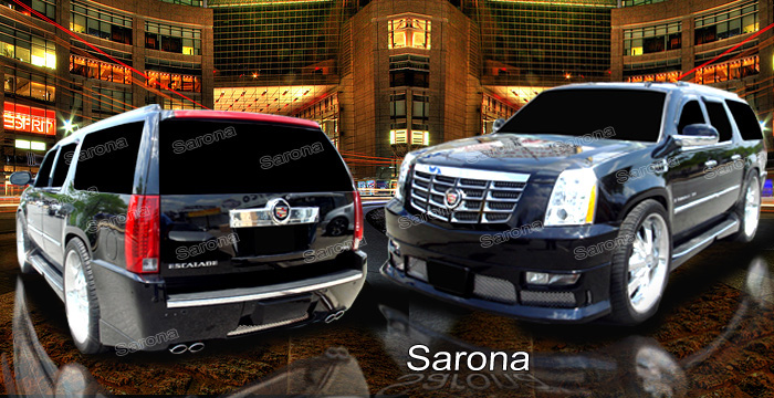 Custom Cadillac Escalade  SUV/SAV/Crossover Body Kit (2007 - 2010) - Call for price (Manufacturer Sarona, Part #CD-015-KT)